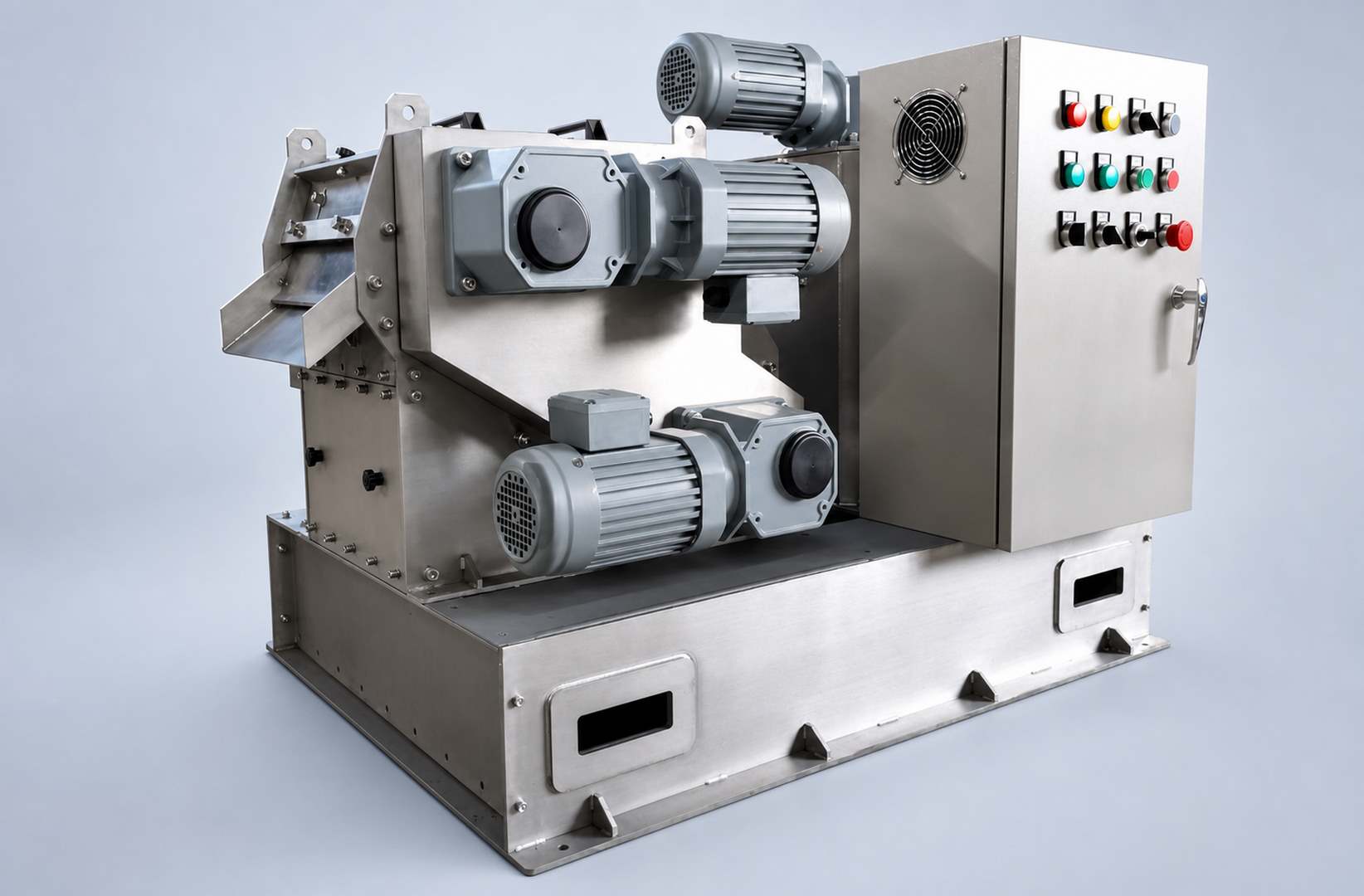 Screw Press Sludge Dewatering Machine